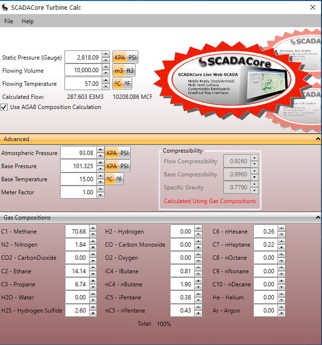 Buku Log Dindon Calculate Natural Gas Compressibility Factor (Z) using Gas Composition Value