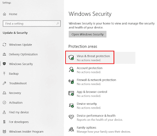 Cara Mematikan Windows Defender di Windows 10