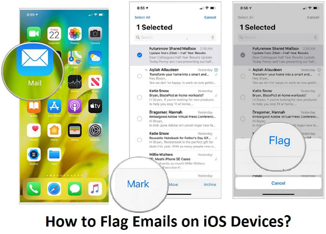 How to Flag Emails on iOS Devices?