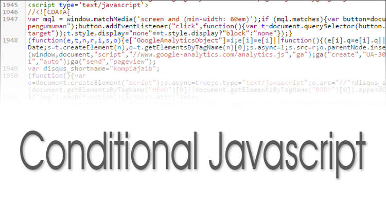 javascript conditional javascript conditional