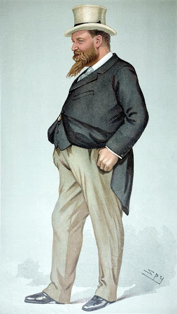 Шпион в карикатуре на Ротшильда для Vanity Fair, 1900 год