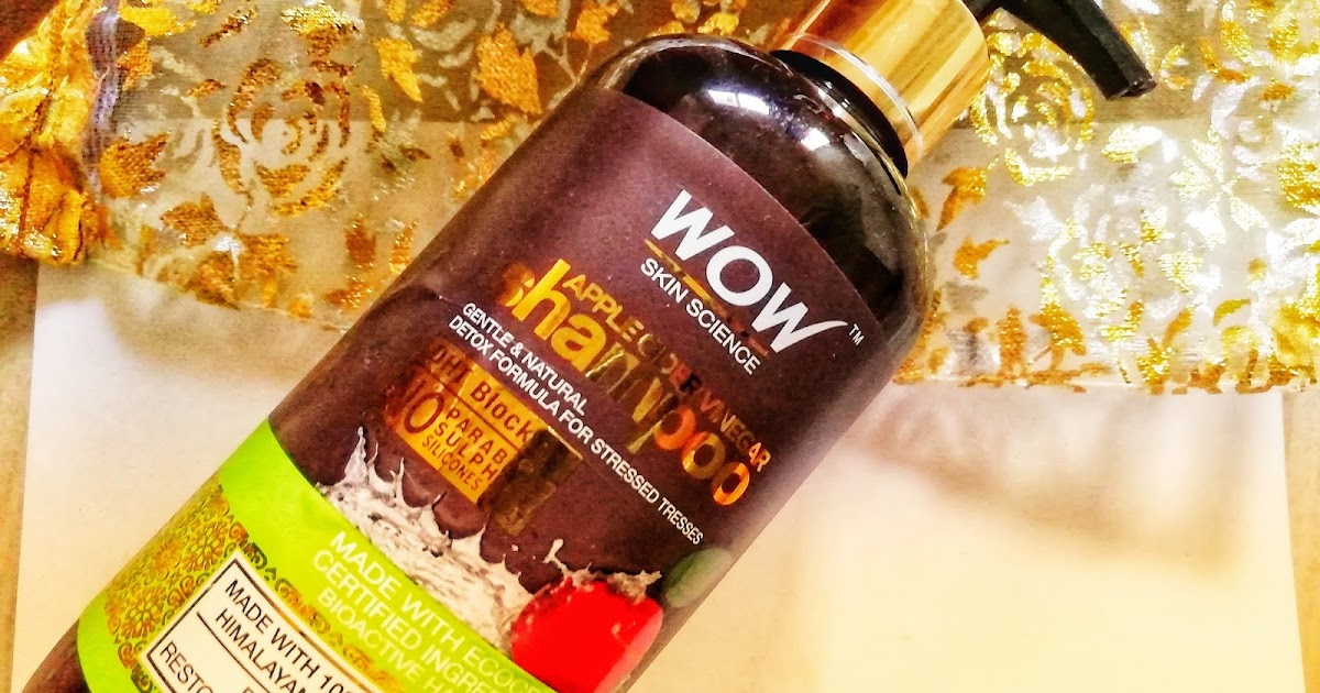 Wow skin science Apple Cider Vinegar Shampoo review