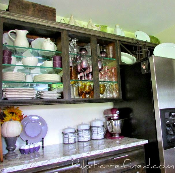 Kitchen renovation - before and after photos