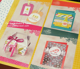 Stampin' Up! On Stage Make & Takes ~ 2018 Occasions Catalog 