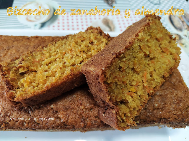 Bizcocho De Zanahoria Y Almendra
