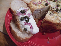Savory Salmon Cheesecake for #BakingBloggers