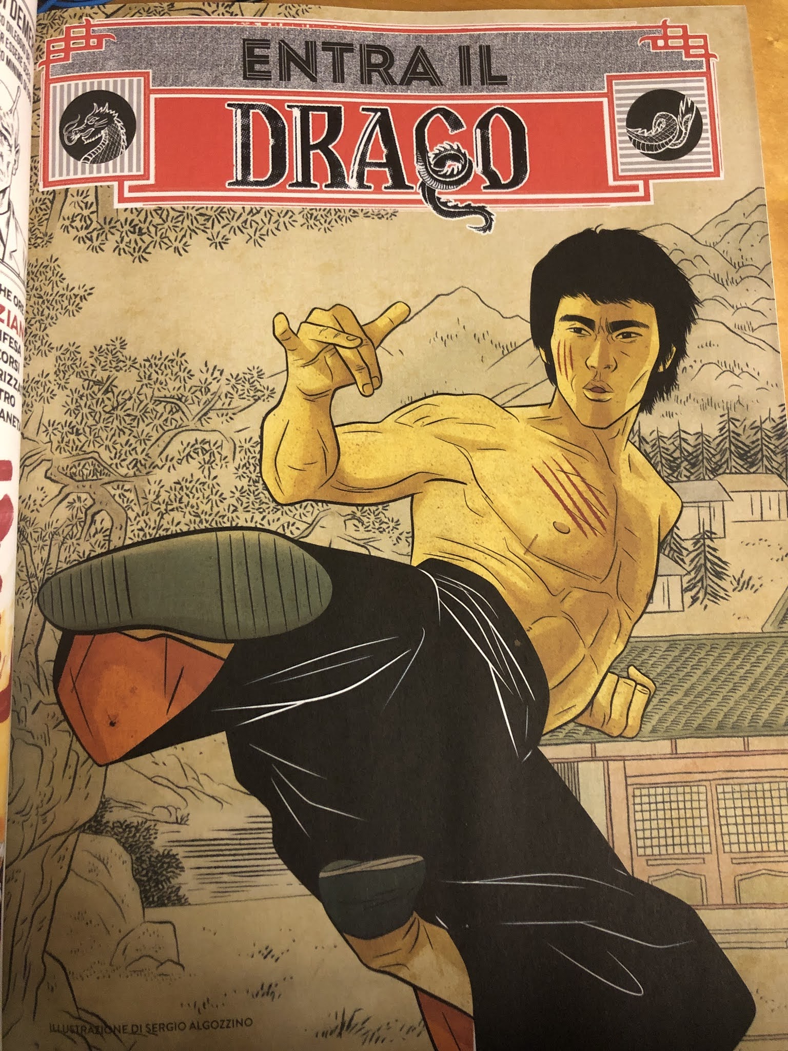 Il nuovo numero di “Linus” dedicato a Bruce Lee, con una storia di  Zerocalcare - Fumettologica