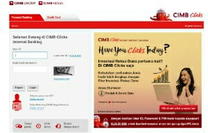 cara memulihkan cimb clicks diblokir