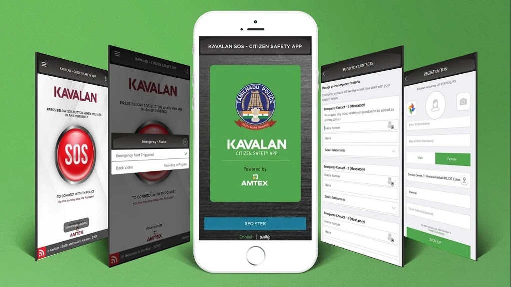 Kavalan SOS-Women Safety App