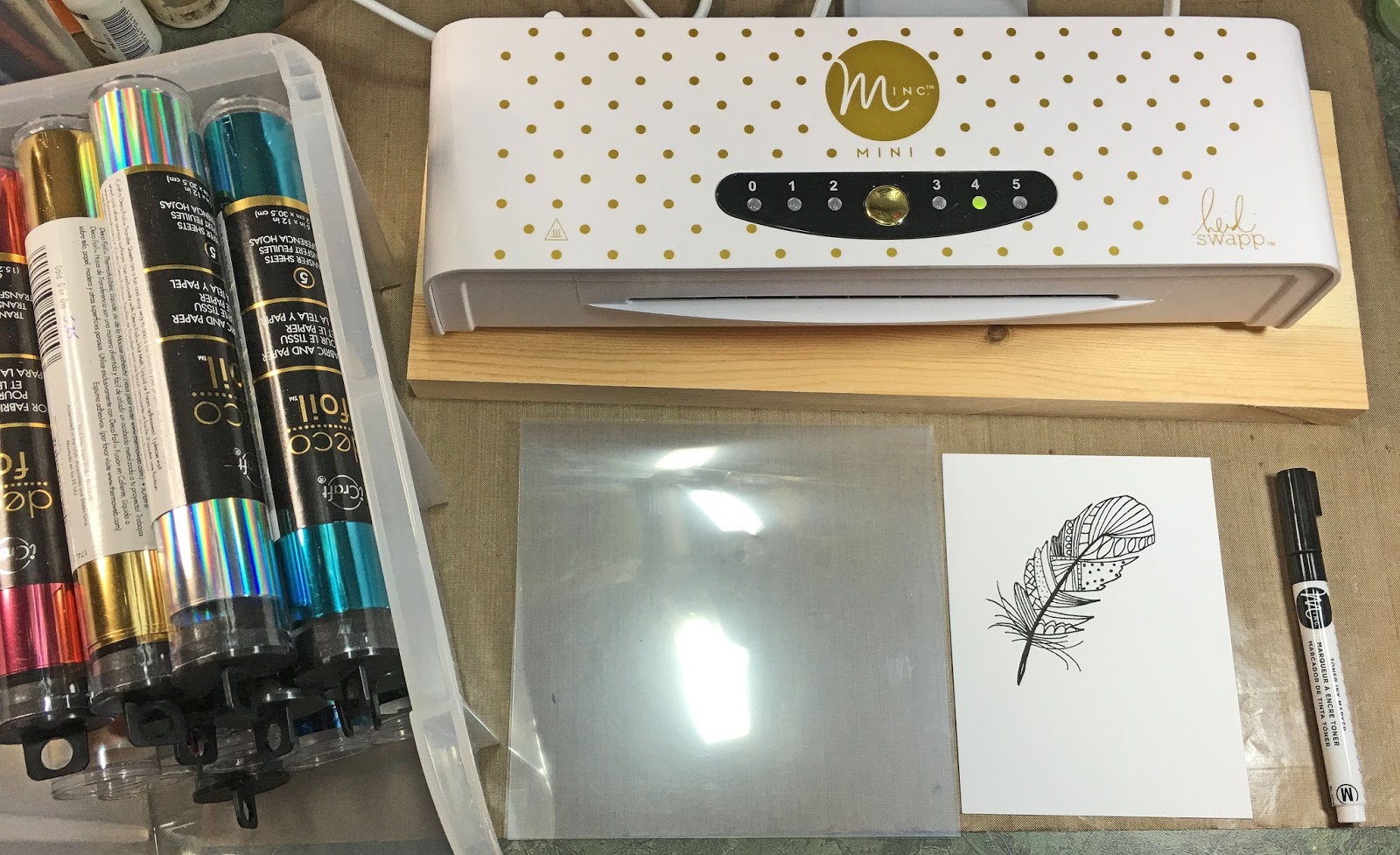 Backporch Technique of the Week Foiling with the Minc Toner Pen