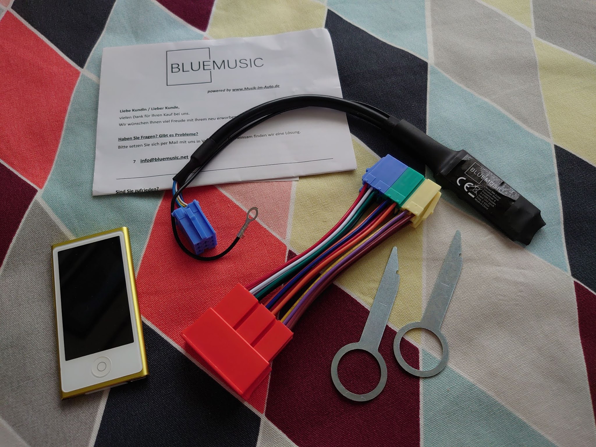 Holdin' On TTにBlueMusic Bluetooth Audio Adapterを取付！