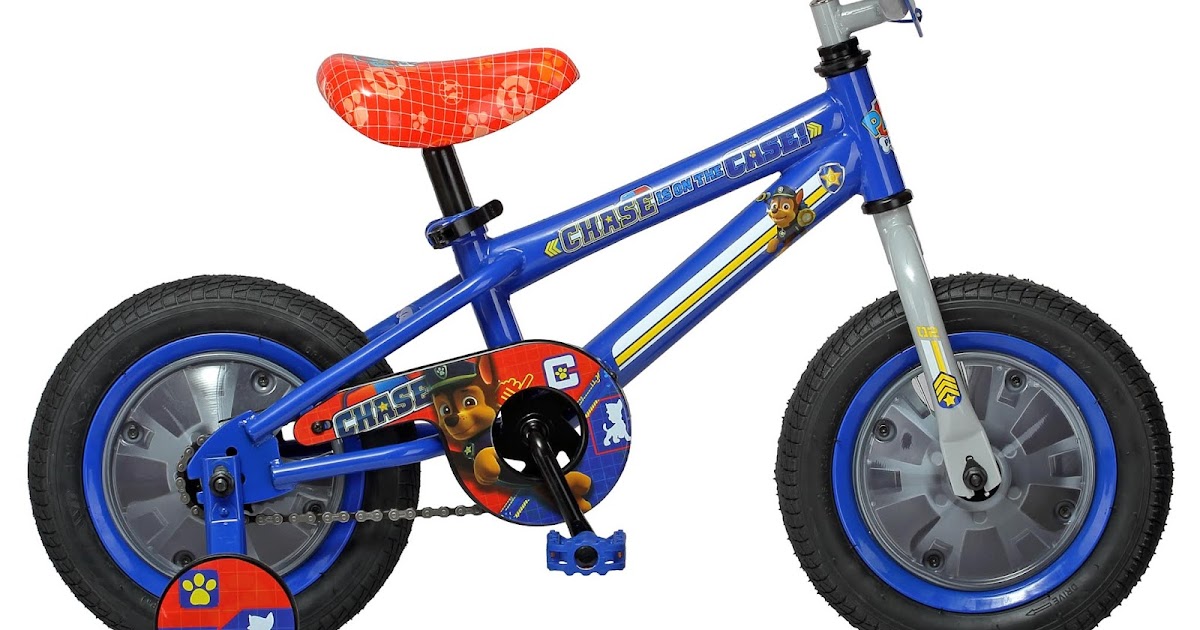 paw patrol boys bike
