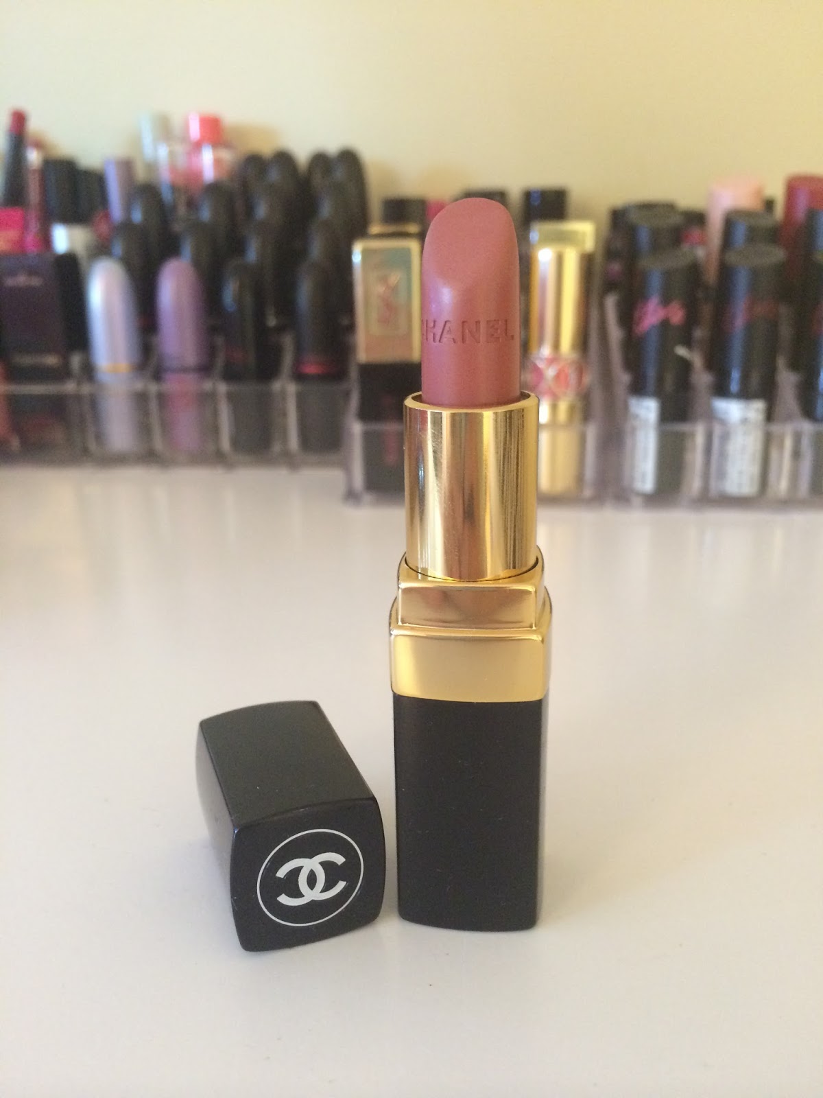 Chanel Rouge Coco Lipstick in Adrienne/Best Chanel Lipstick #shorts 