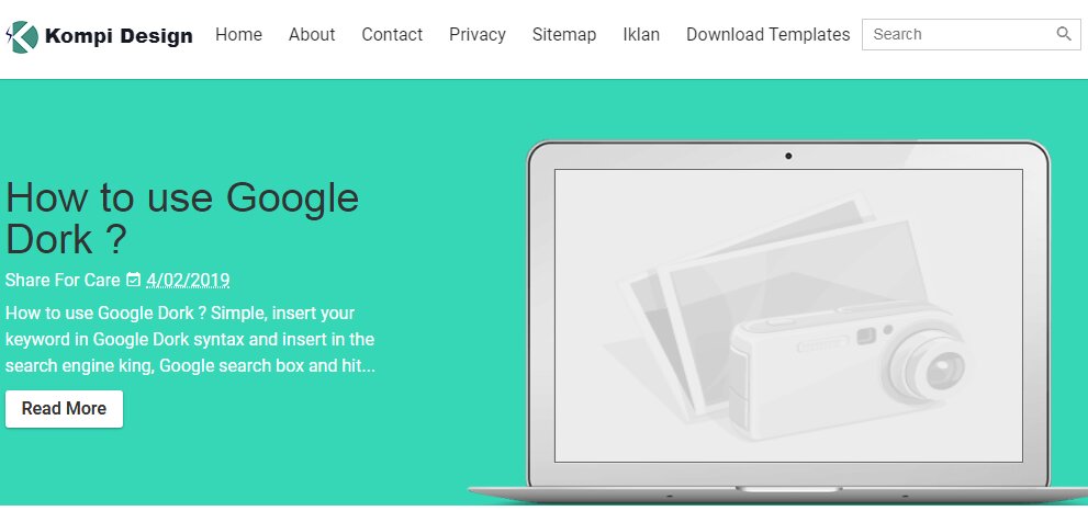Kompi Design AMP Blogger Template Kompi Design AMP Blogger Template