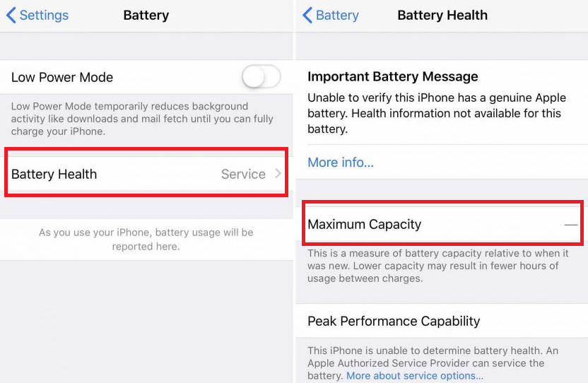 Arti Status Service pada Battery Health iPhone | PUKEVA