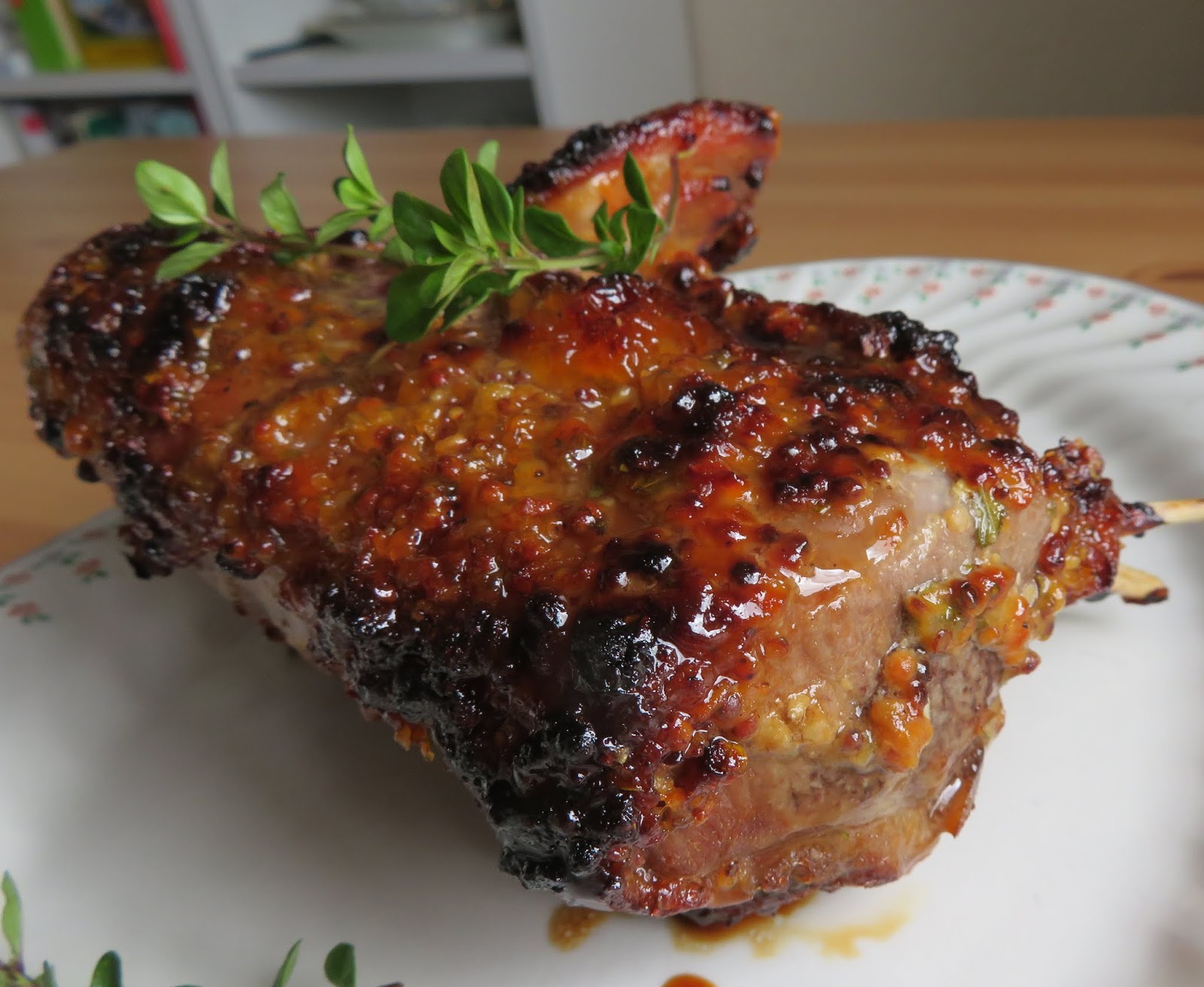 Apricot & Mustard Glazed Rack of Lamb The English Kitchen