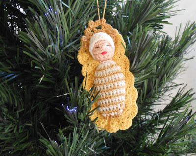 Andersons Creations Thread Crochet Pattern - Handmade Crochet Christmas Ornament 