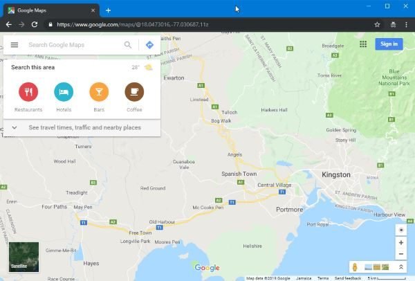 Google Maps no funciona en Chrome