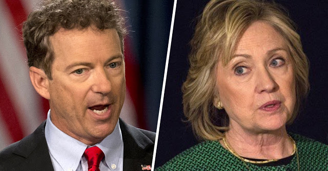 Rand Paul Says Hillary Should Get 5 Years In Prison. Do You Agree?