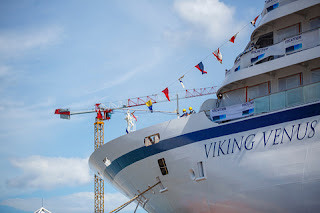 Luxury Cruise Operator Viking Cruises' newest ship - Viking Venus - Floated out At Italy's Fincantieri 7th ship in the series