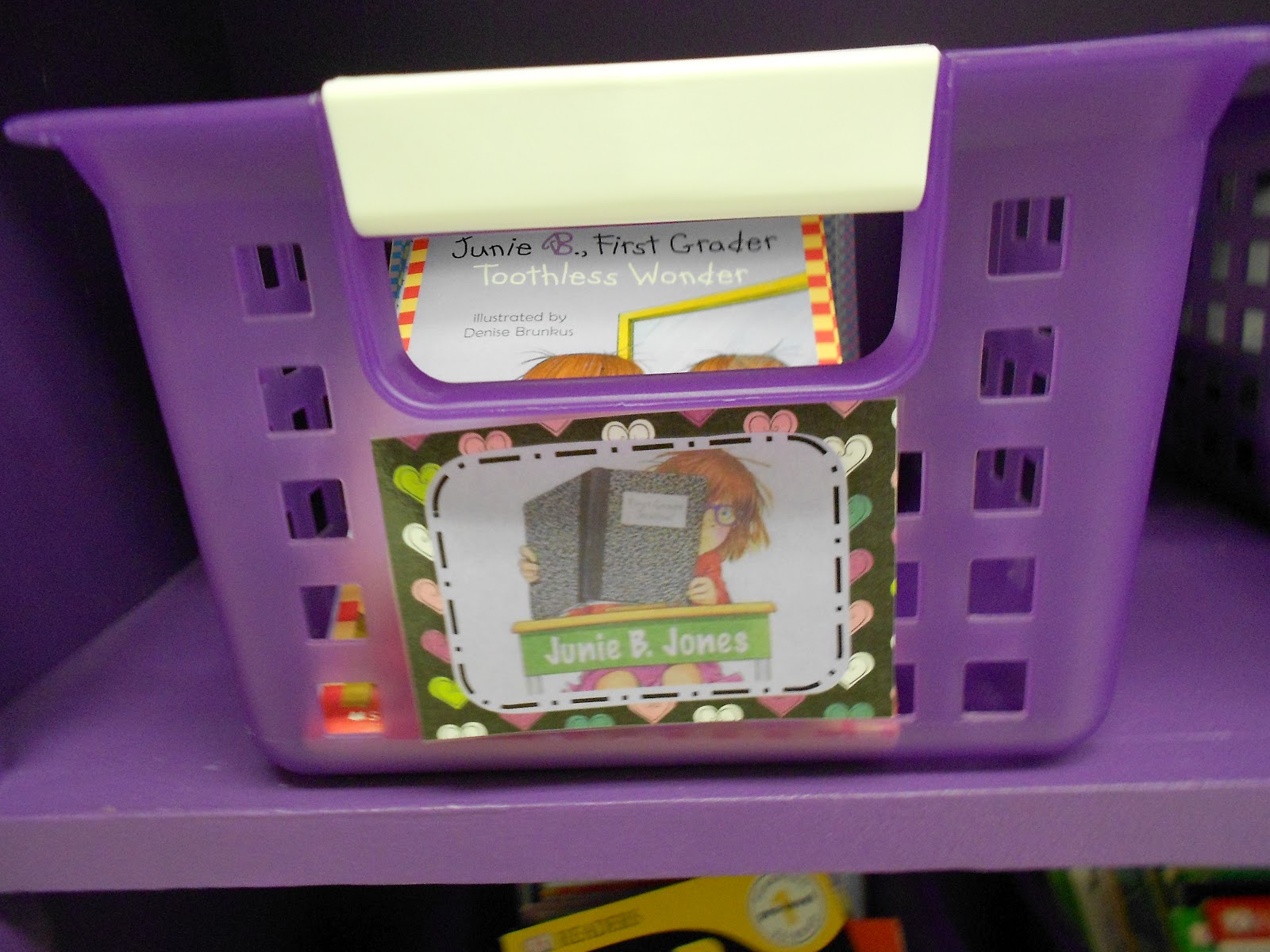 Prayers & Purple Elephants Classroom Library Baskets