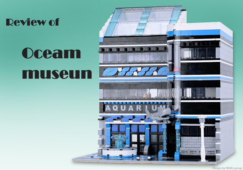 Nifeliz ocean museum compatible with legos