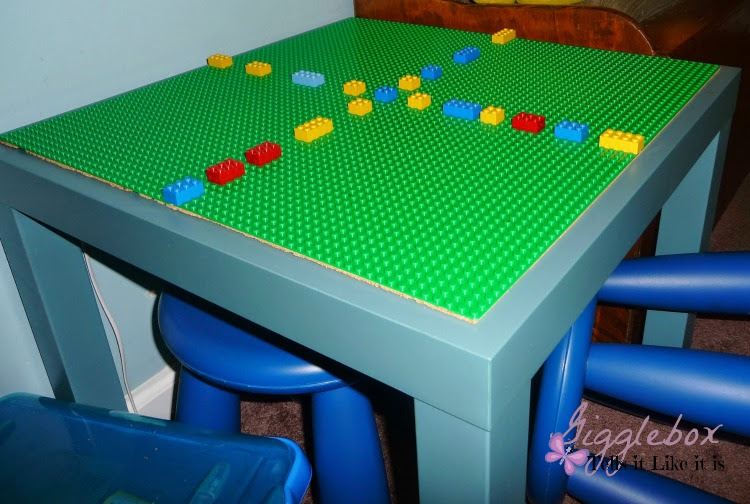 DIY LEGO table Gigglebox Tells it Like it is
