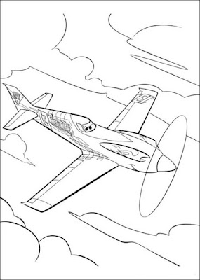 Planes Coloring Pages for Kids