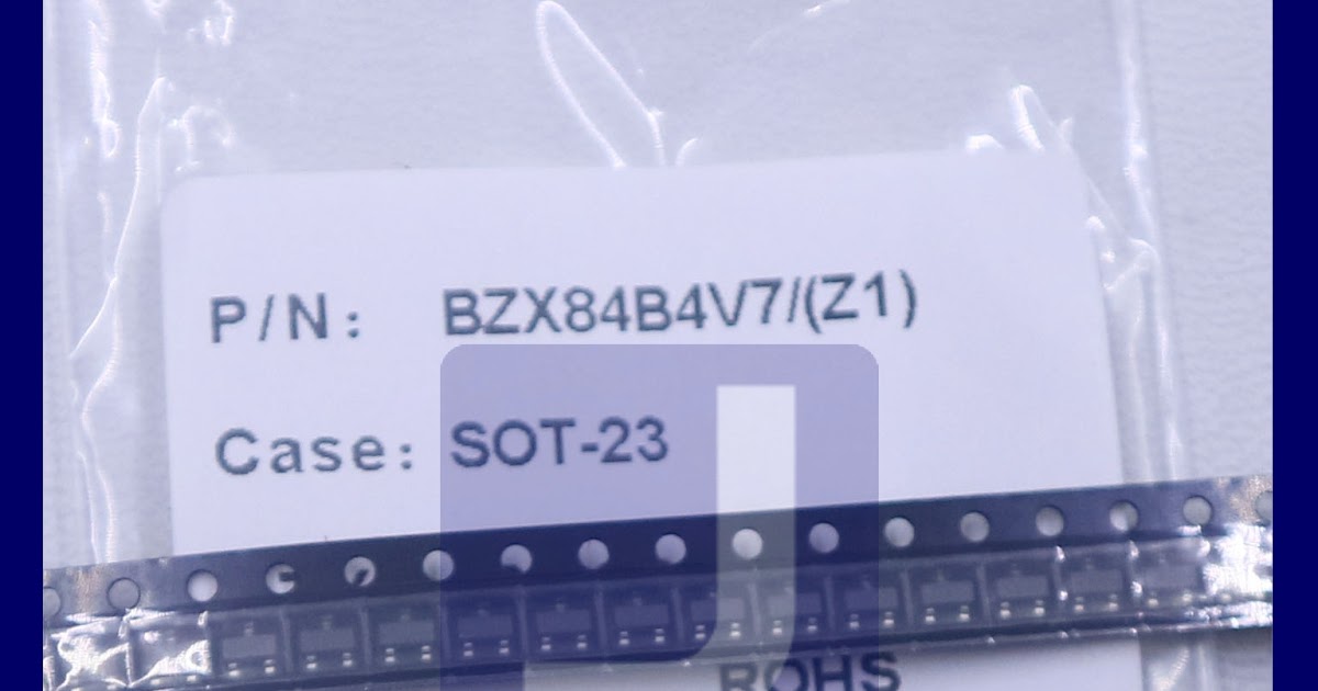 MACAMMACAM KOMPONEN ELEKTRONIK JUAL TRANSISTOR BZX84B4V7 (Z1) SOT23
