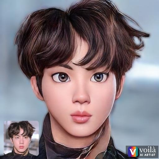 نسخة صور ديزني للعضو جين الأكثر انتشار بين صور Bts أنمي | شاهد الصور