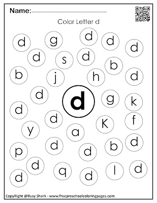 Set of Letter D 