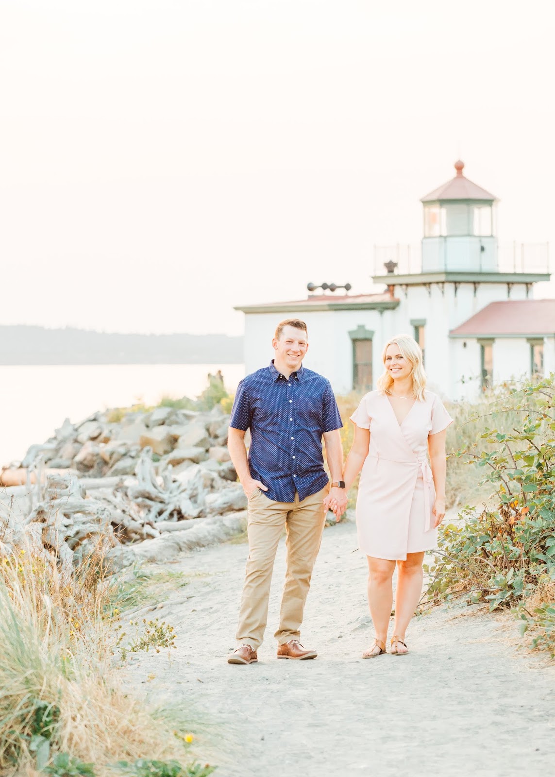 Discovery Park Engagement Session-Seattle Engagement Photographers-Something Minted Photography