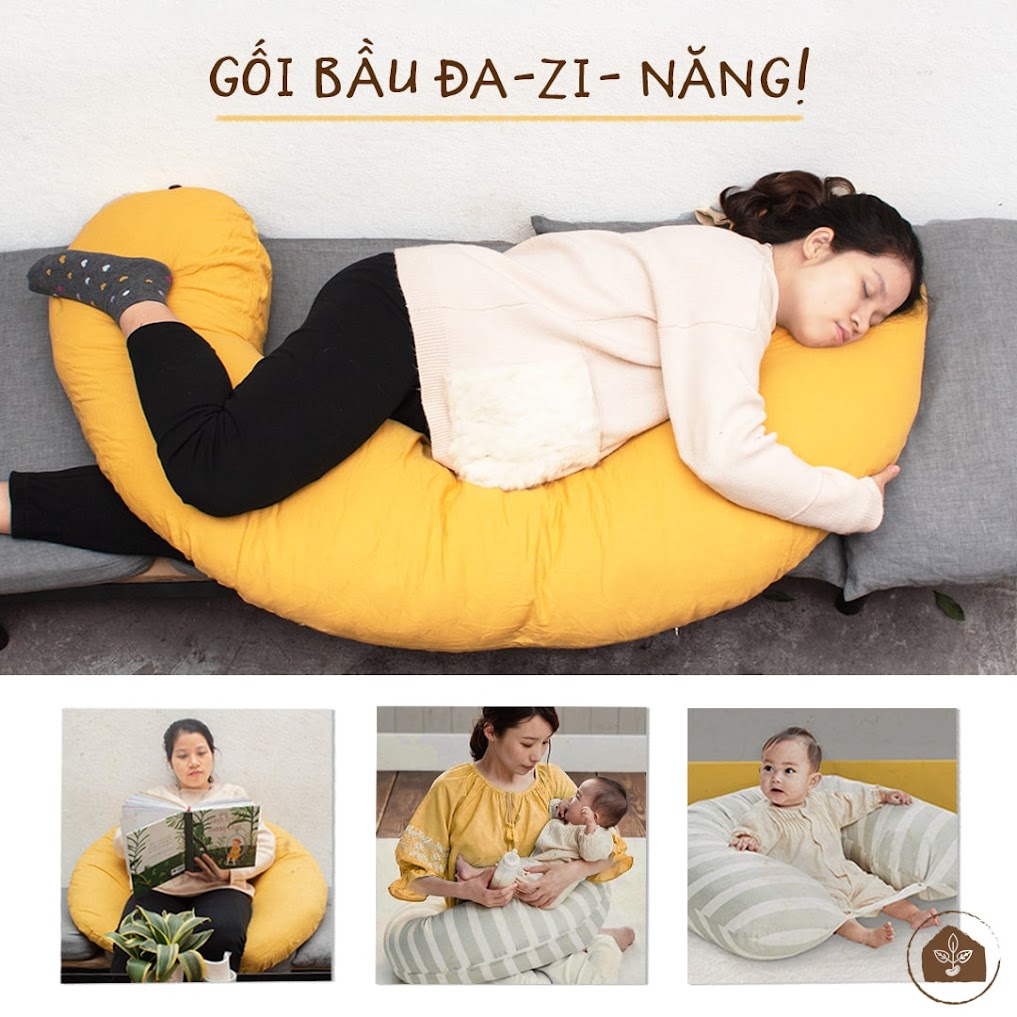 [A159] Mua online gối bầu Đậu Khuyết hàng chuẩn, giá tốt nhất