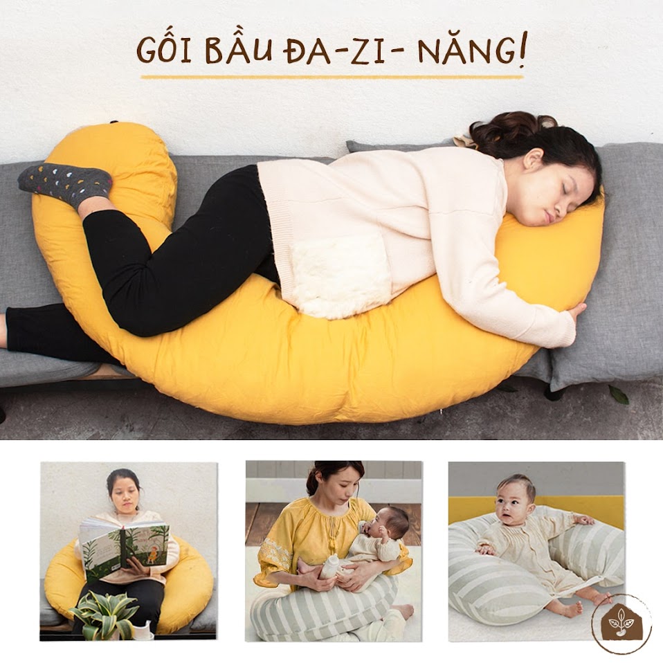 [A159] Gối bầu đậu khuyết của Nhà Đậu: Đồng hành tri kỷ của mẹ bầu