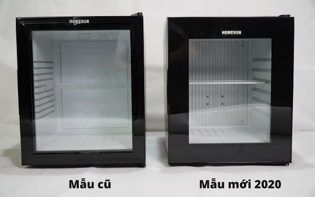 Mẫu tủ minibar cũ và mẫu tủ minibar mới 2020