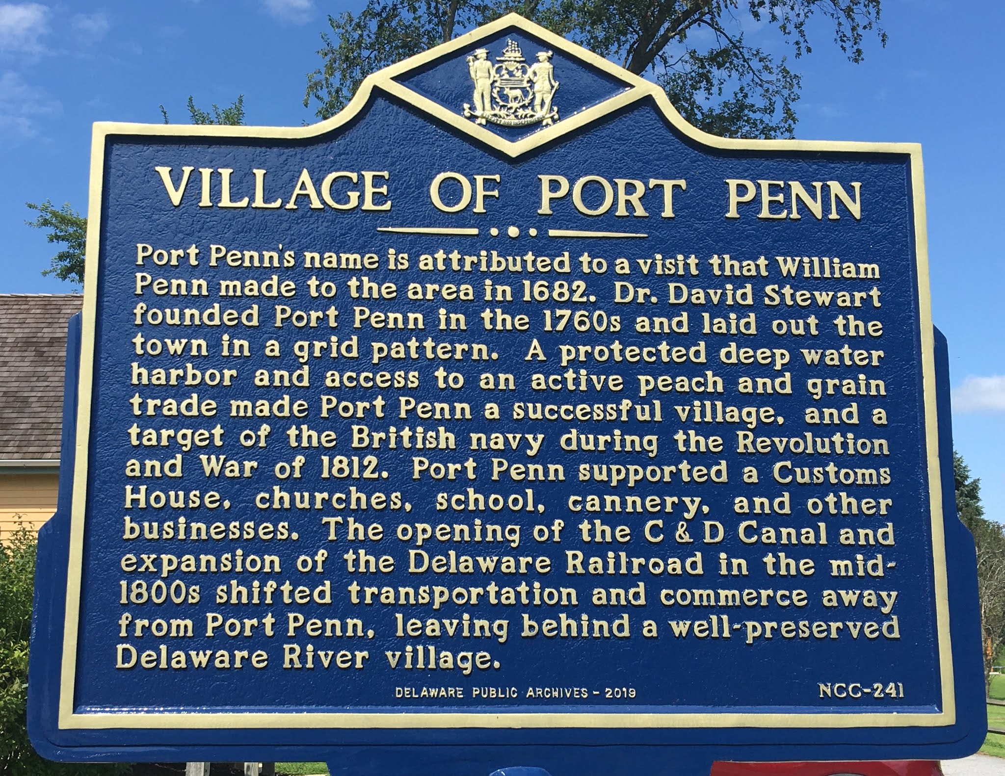Port Penn A WellPreserved Early American River Town