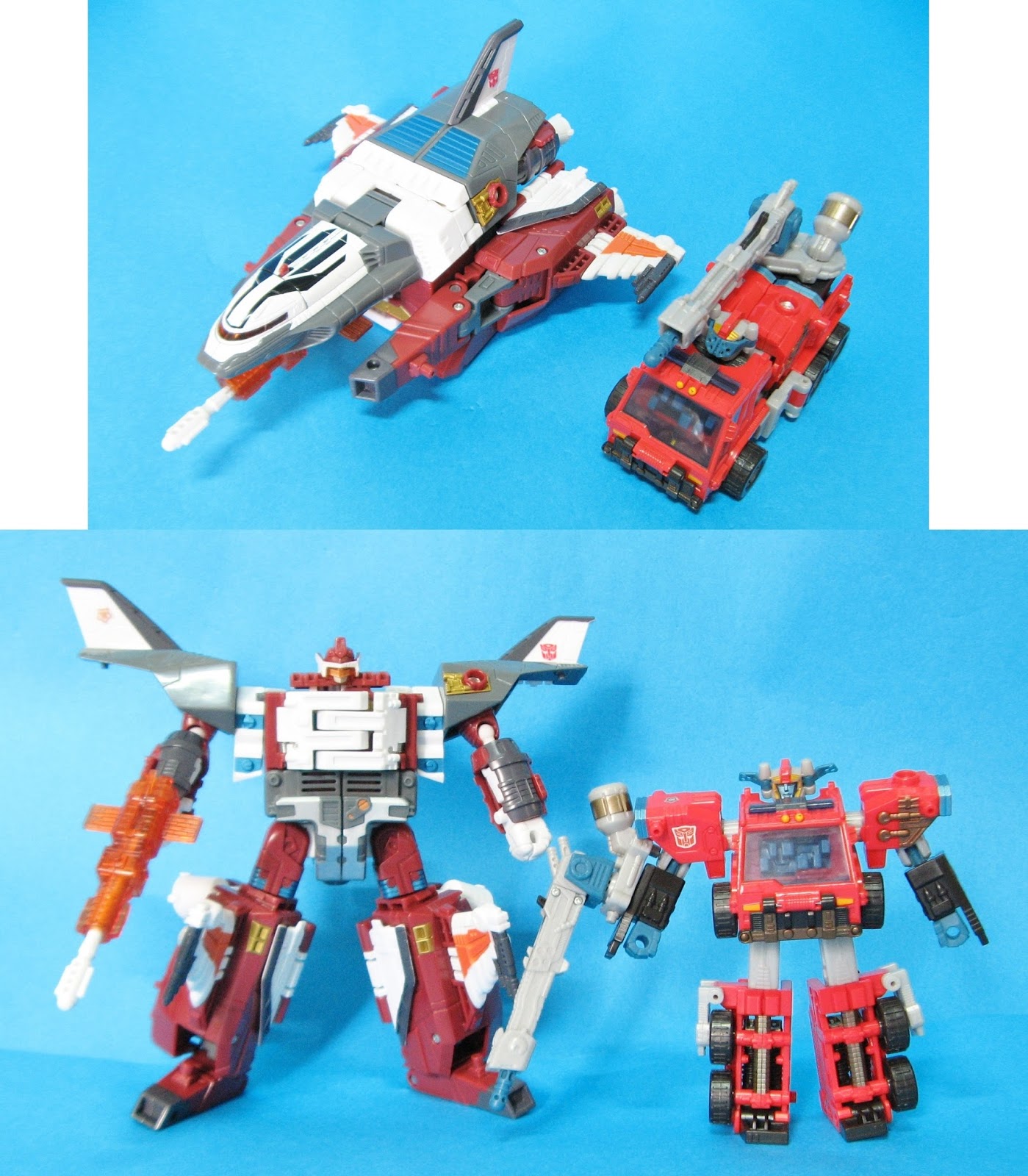 TRANSFORMERS ENERGON MEGA class JETFIRE變形金剛能量源之戰 龐大級天火