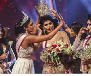 winner of Miss. Sri Lanka  removes the crown of 2021 winner Pushpika de Silva