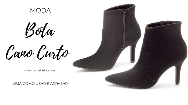bota cano curto clovis