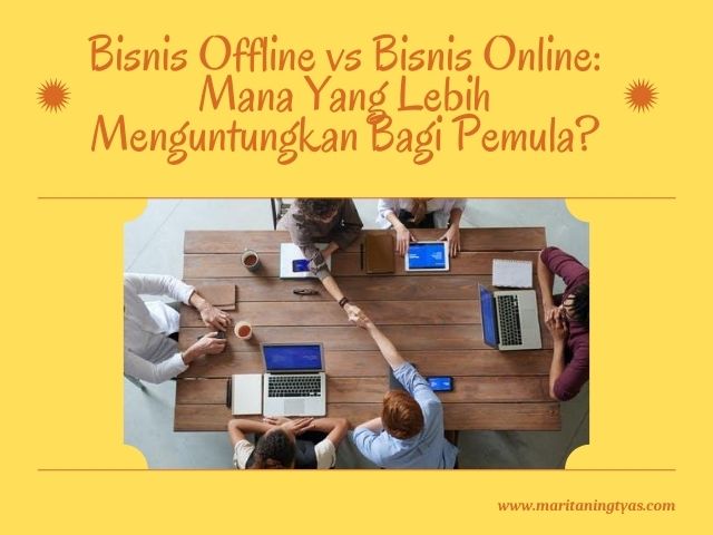 bisnis online vs offline