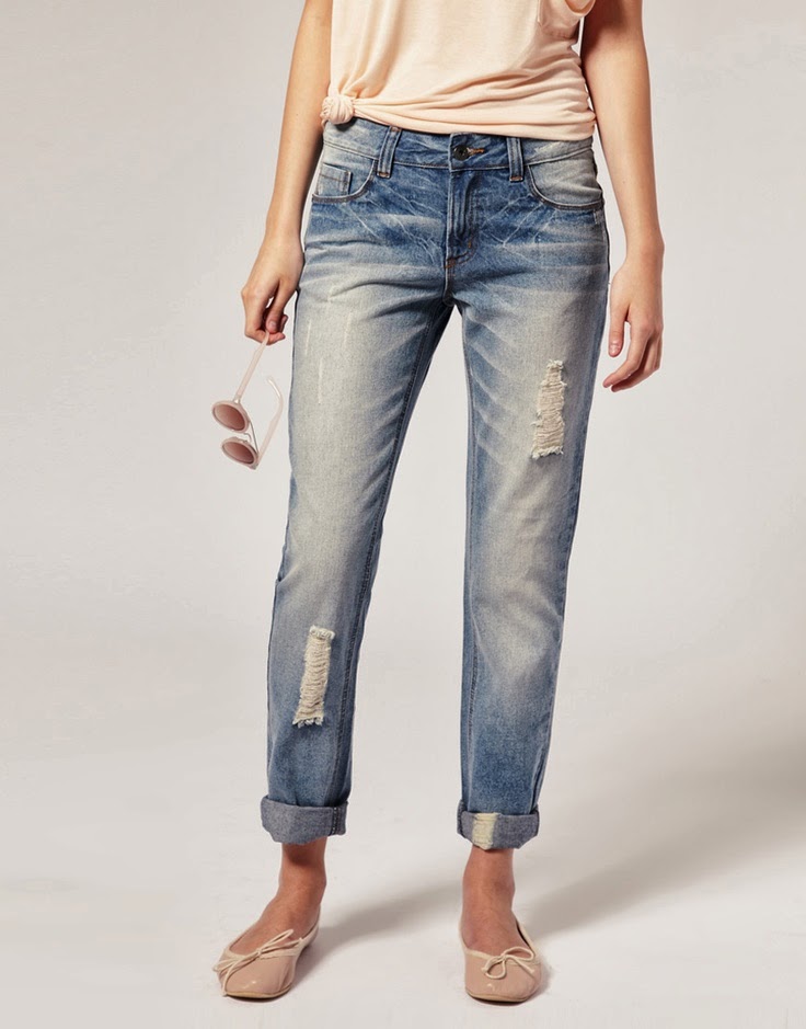 Ripped Vintage Boyfriend Jeans - Fashion Trends For All