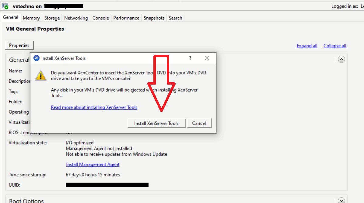 How do I install Xen Server tools on Linux - vetechno