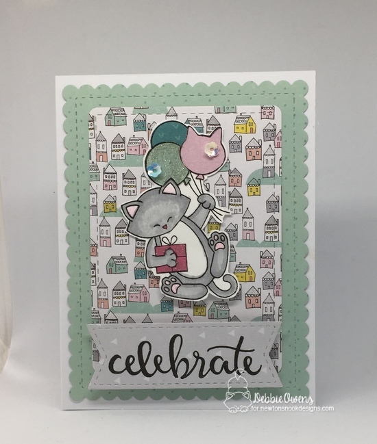 Celebrate by Debbie features Newton's Birthday Balloons, Birthday Essentials, and Frames & Flags by Newton's Nook Designs; #newtonsnook