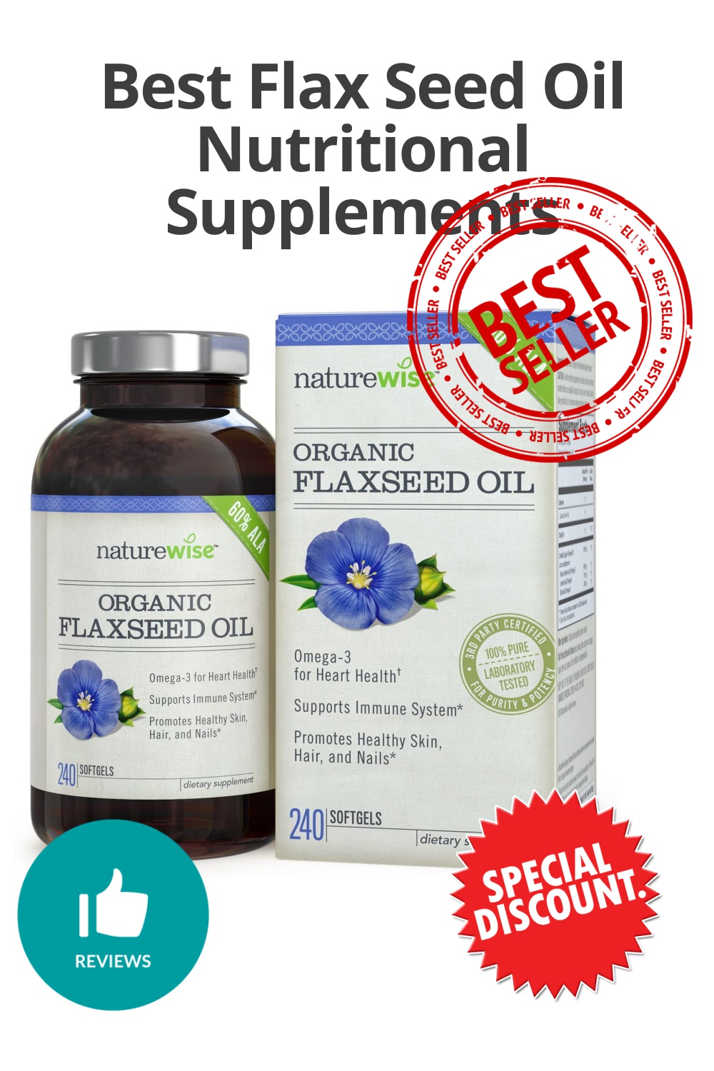Best Flax Seed Oil Nutritional Supplements