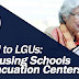 DepEd to LGUs: Avoid using schools as evacuation centers