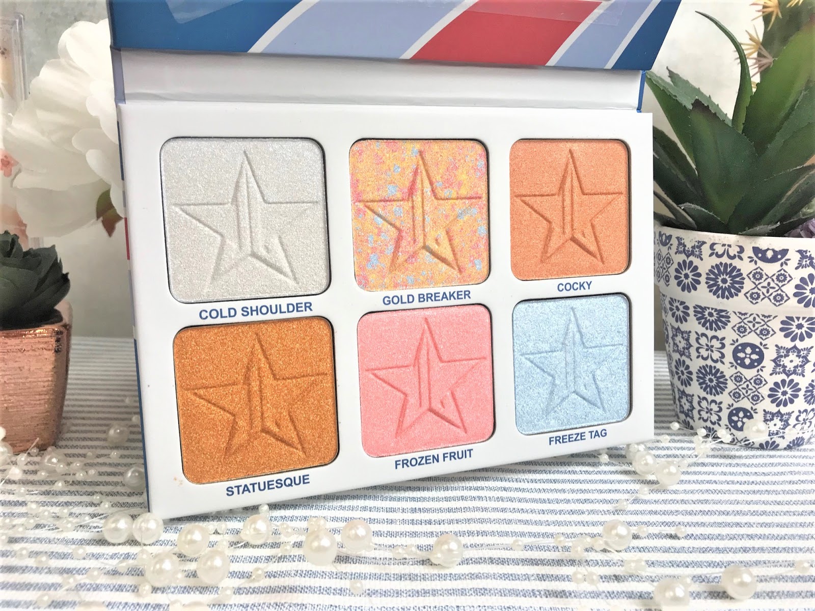 Jeffree Star Cosmetics Jawbreaker Collection Brain Freeze Skin Frost Pro Pa...