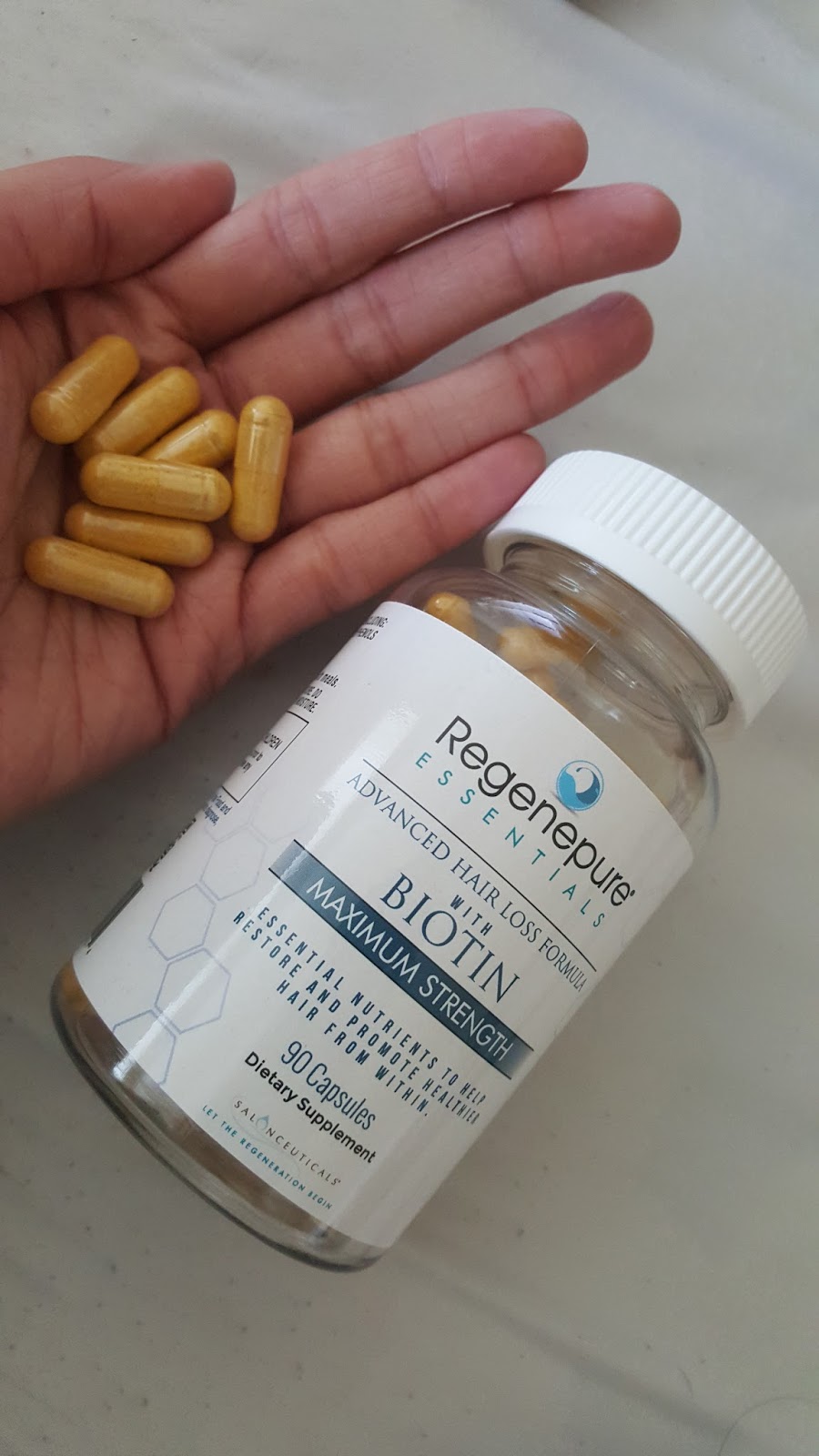 My Product Reviews Regenepure Essentials Hair Loss Supplement Review
