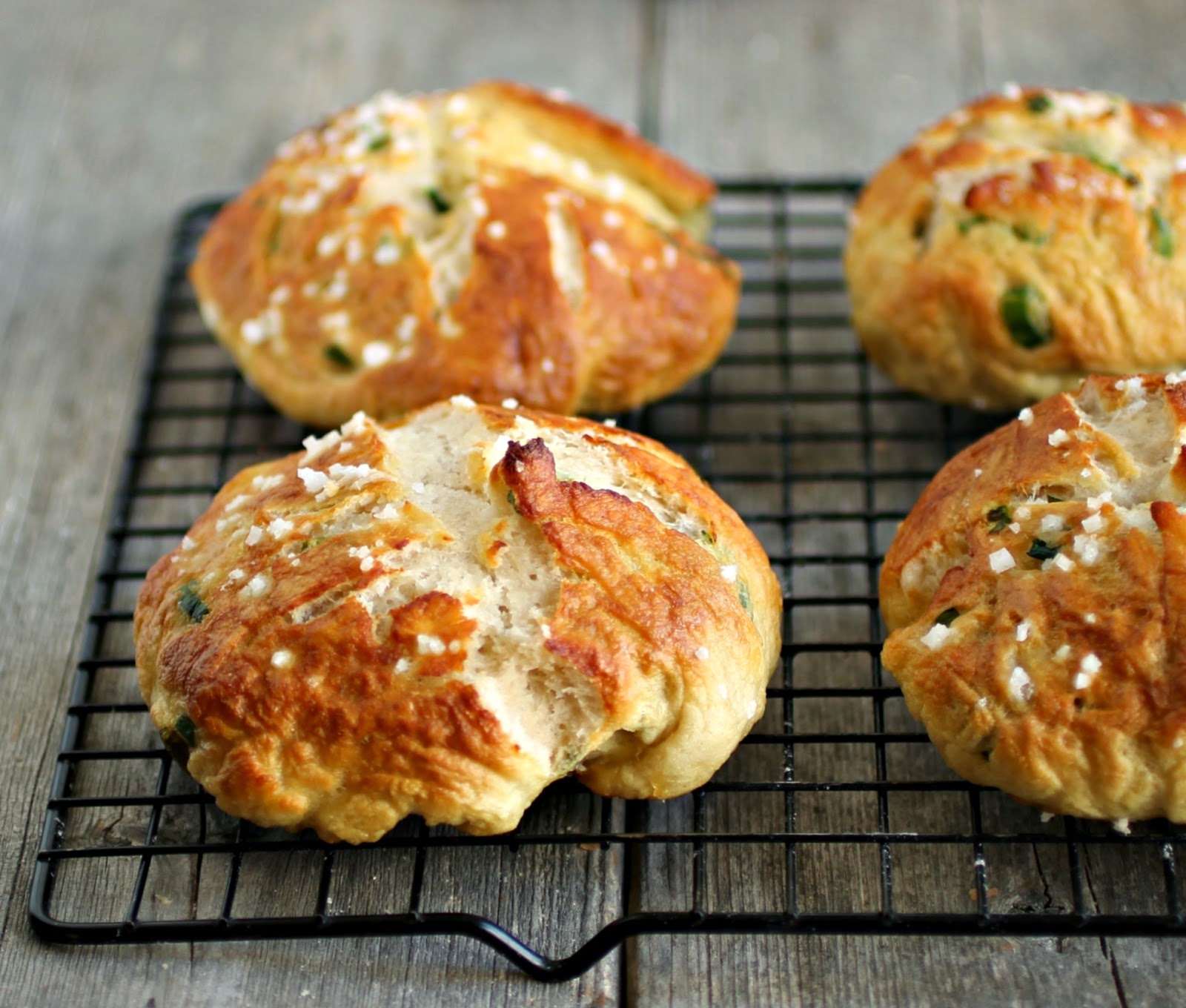Hungry Couple Herbed Salted Pretzel Bread Salad Bowls