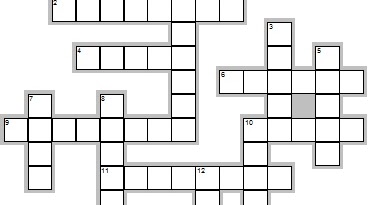 Crossword Puzzles About Animals Teka Teki Silang Tentang Binatang