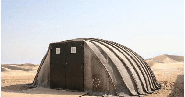 The Amazing Inflatable Concrete Shelter – A Building in a Bag